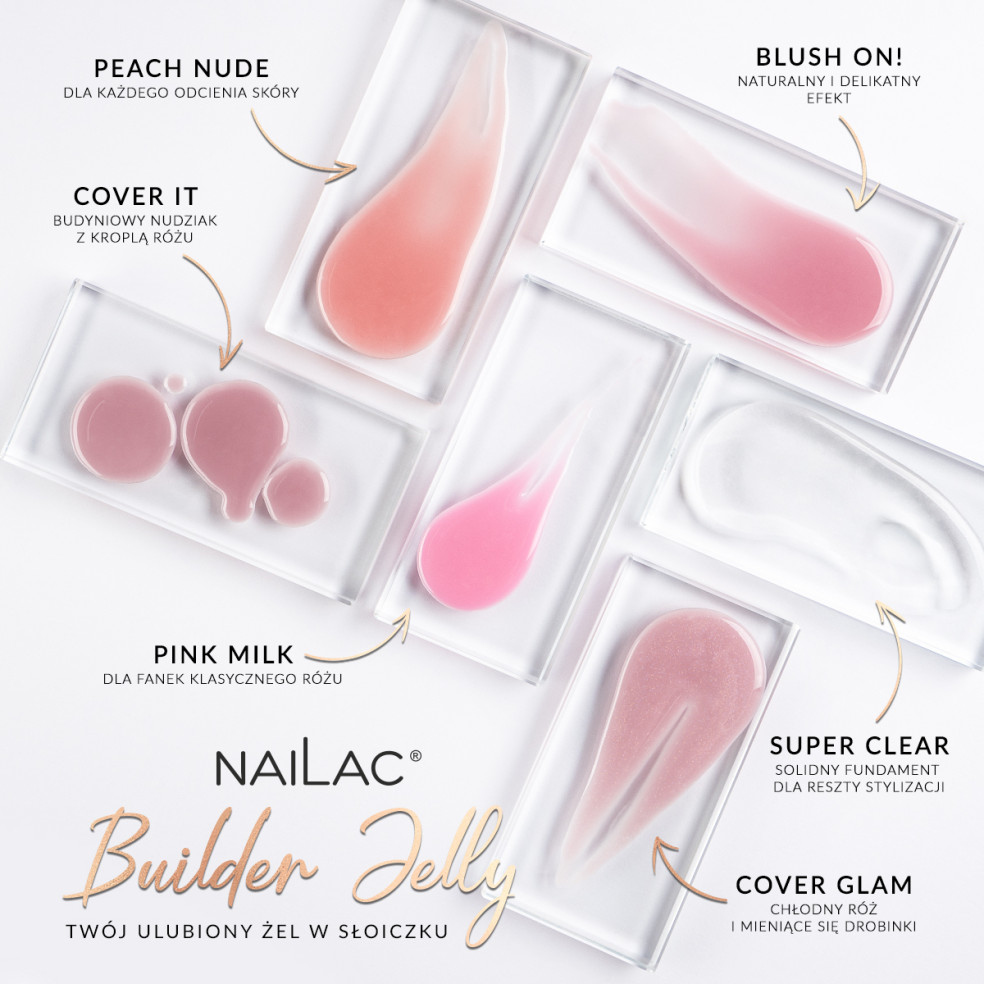 Builder Jelly Super Clear NaiLac 15g Builder Jelly Super Clear NaiLac 15g