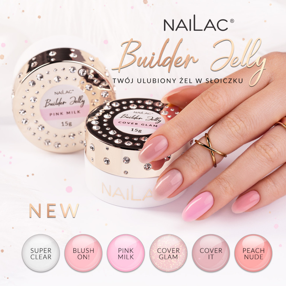 Builder Jelly Super Clear NaiLac 15g Builder Jelly Super Clear NaiLac 15g