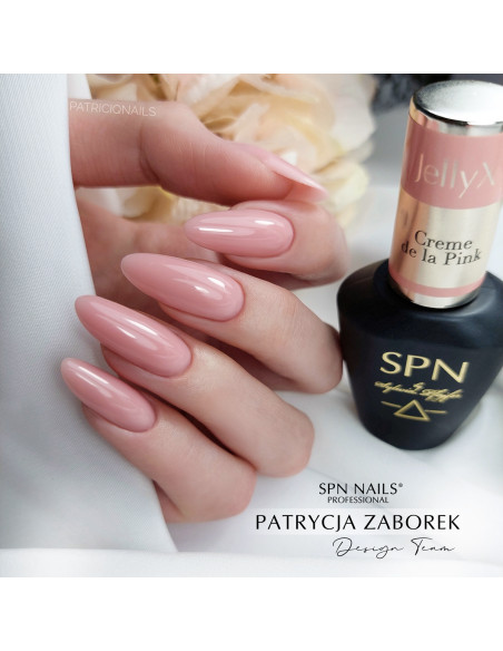 SPN Nails - Gel in a bottle JellyX Creme de la Pink 8 ml