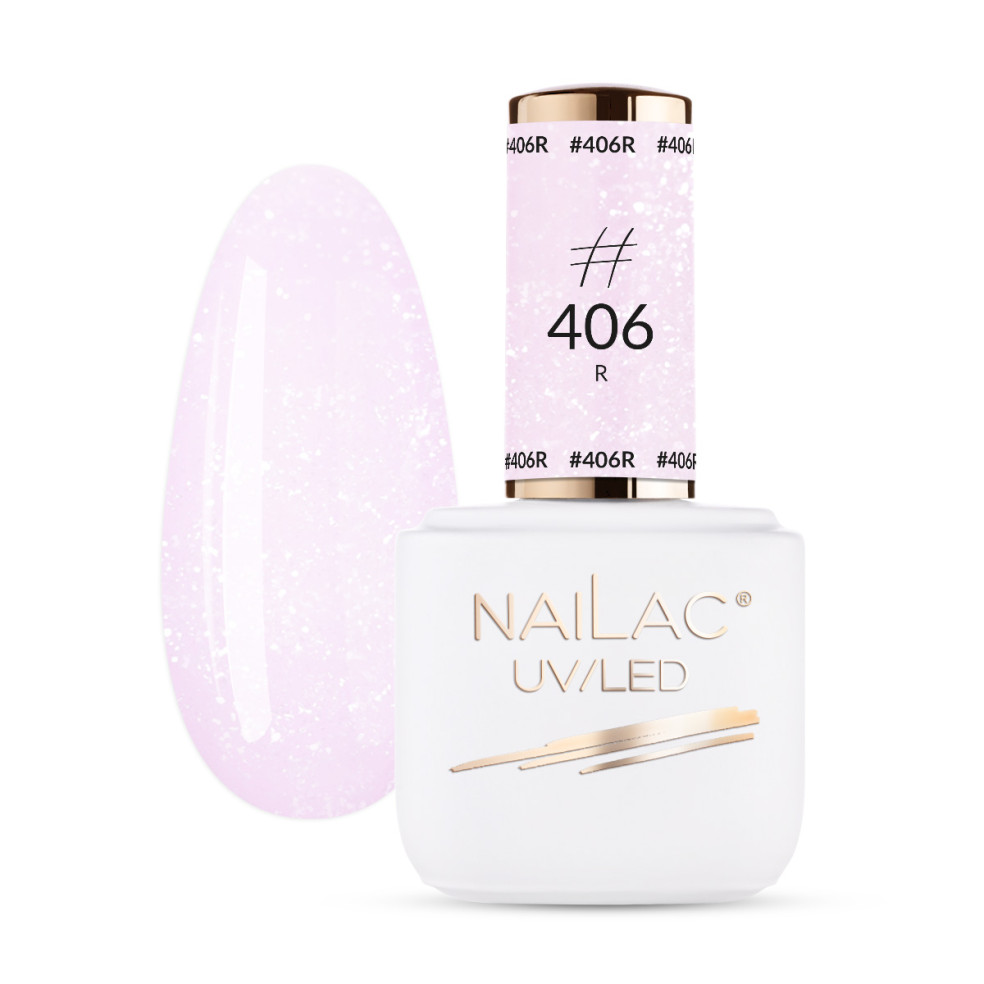 #406R Rubber nail polish NaiLac 7ml