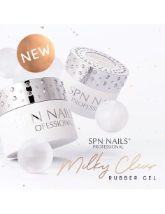 Milky Clear Rubber Gel 15g 2