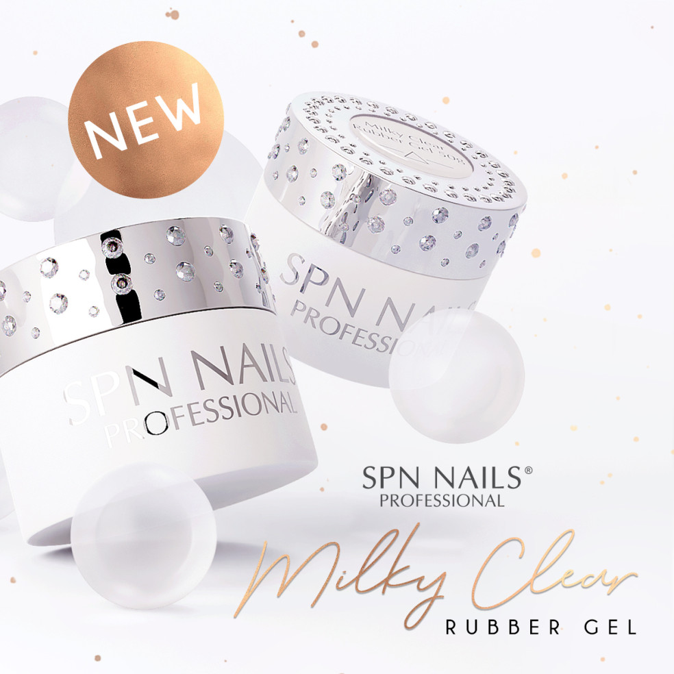 Milky Clear Rubber Gel 50g