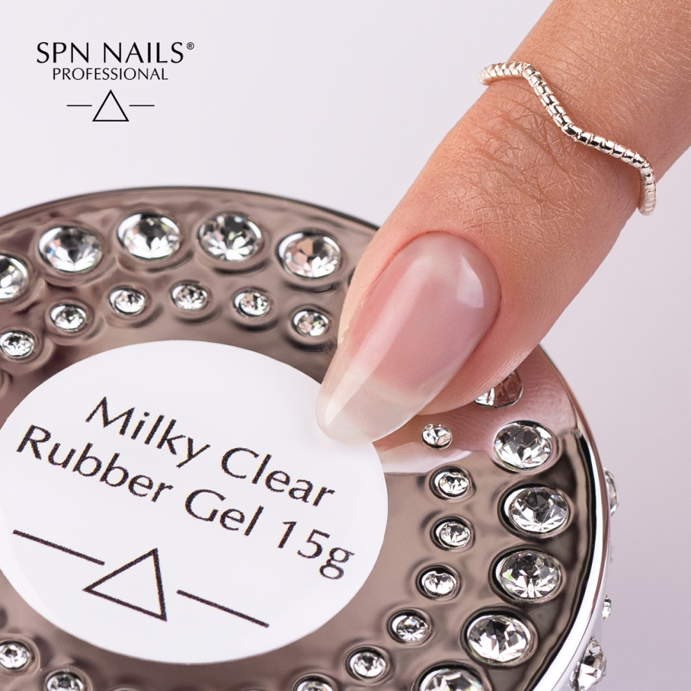 Milky Clear Rubber Gel 15g Milky Clear Rubber Gel 15g