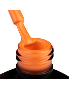 Bultelka z lakierem hybrydowym i splashem w kolorze pomarańczowym SPN 968 Spritz Baby! UV LaQ 8 ml 2