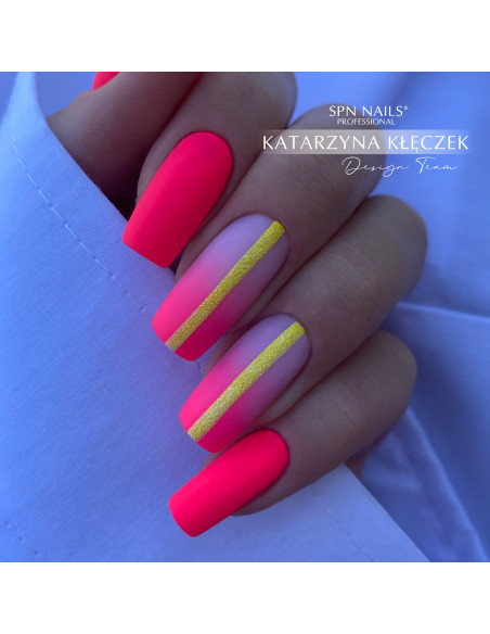 Lakier hybrydowy 966 Strawberry Margarita UV LaQ 8 ml