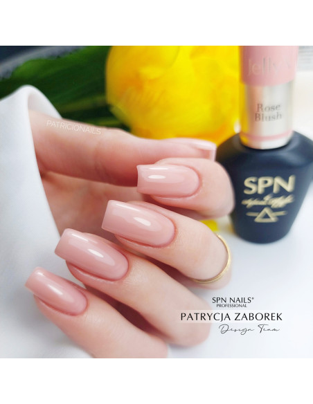 SPN Nails - Żel w butelce JellyX Rose Blush 8 ml