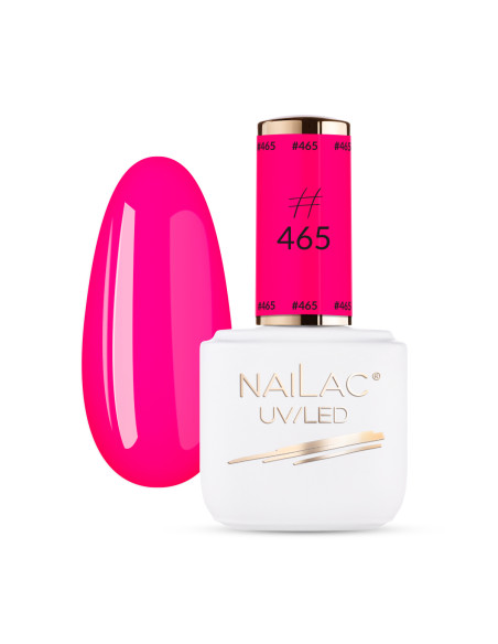 #465 Lakier hybrydowy 7ml NaiLac