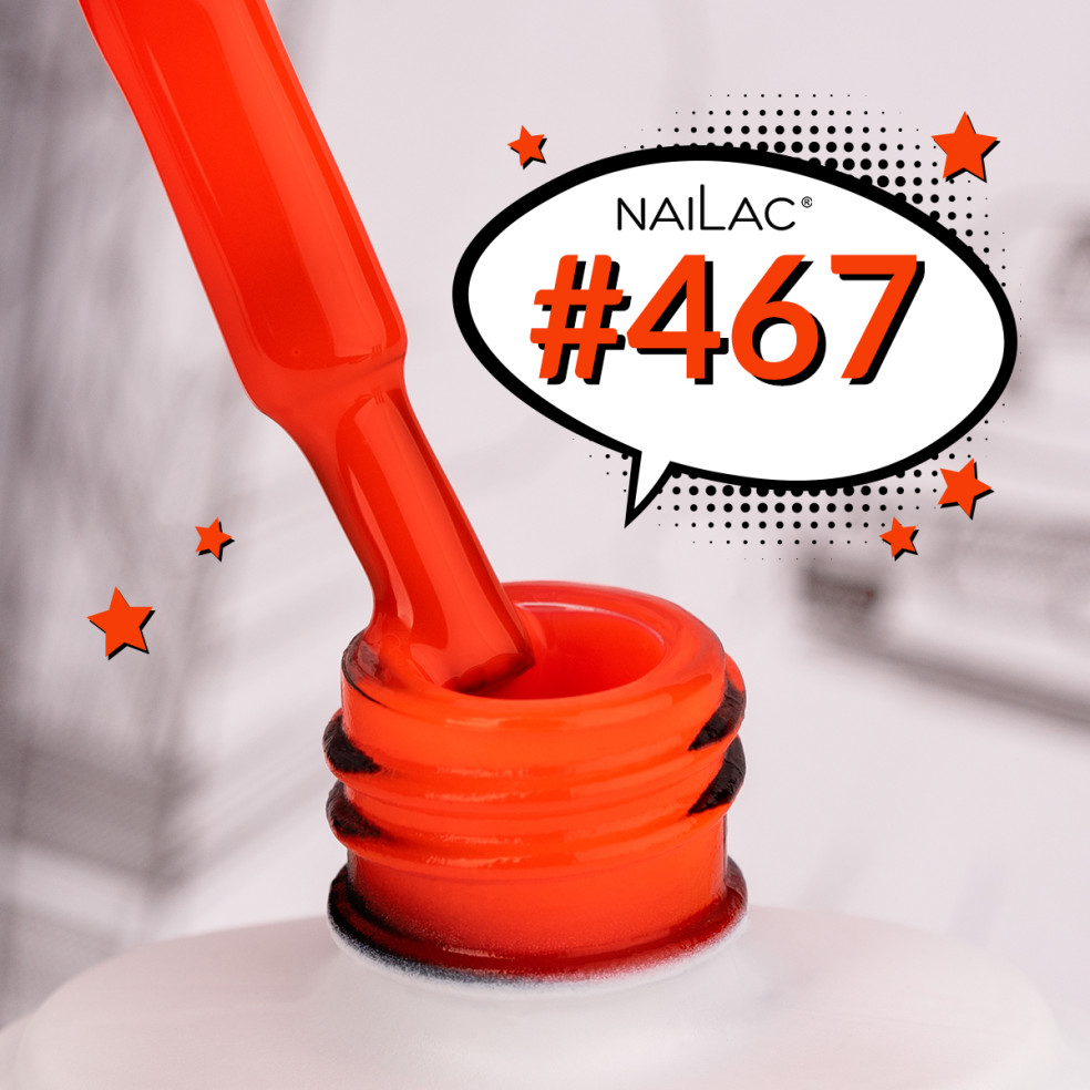 #467 Lakier hybrydowy 7ml NaiLac #467 Lakier hybrydowy 7ml NaiLac