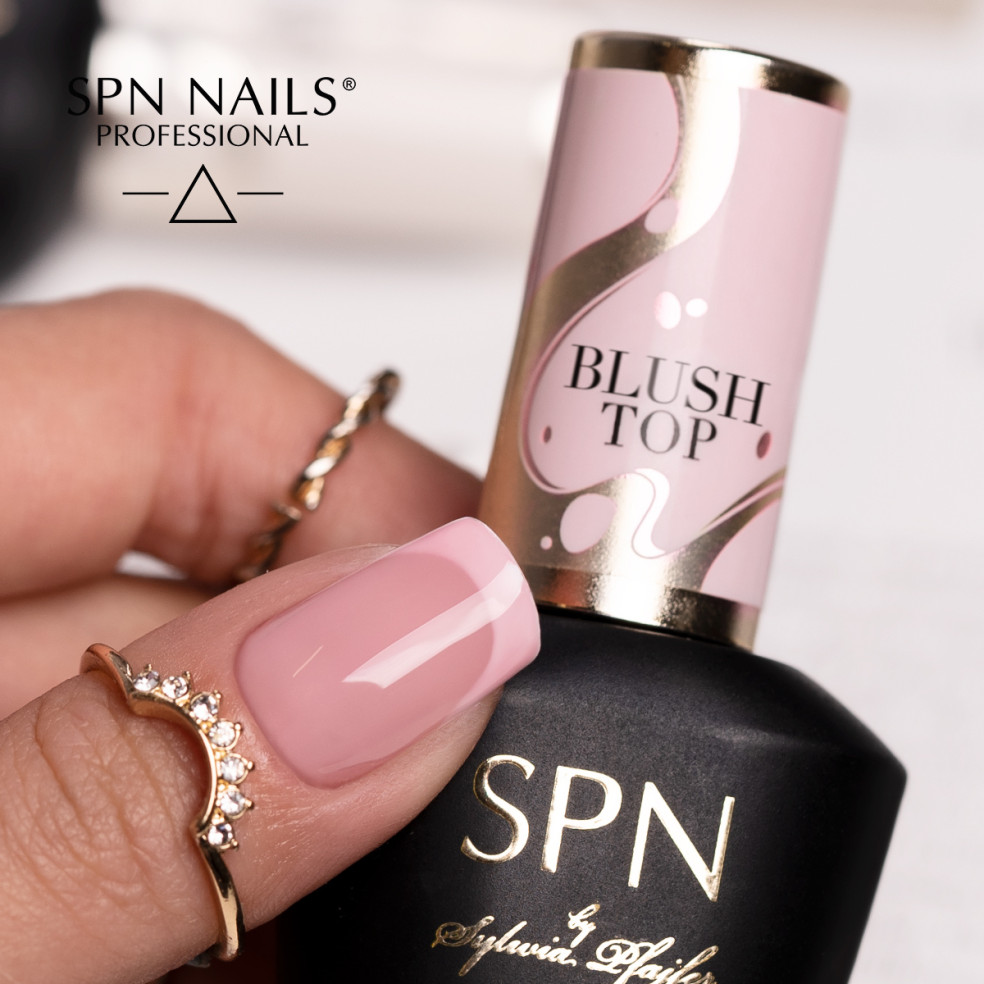 Top hybrydowy Blush Top UV LaQ 8 ml