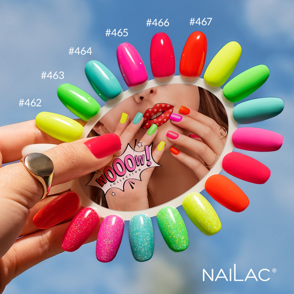 #464 Lakier hybrydowy 7ml NaiLac #464 Lakier hybrydowy 7ml NaiLac