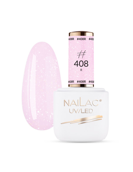 #408R Rubber nail polish NaiLac 7ml