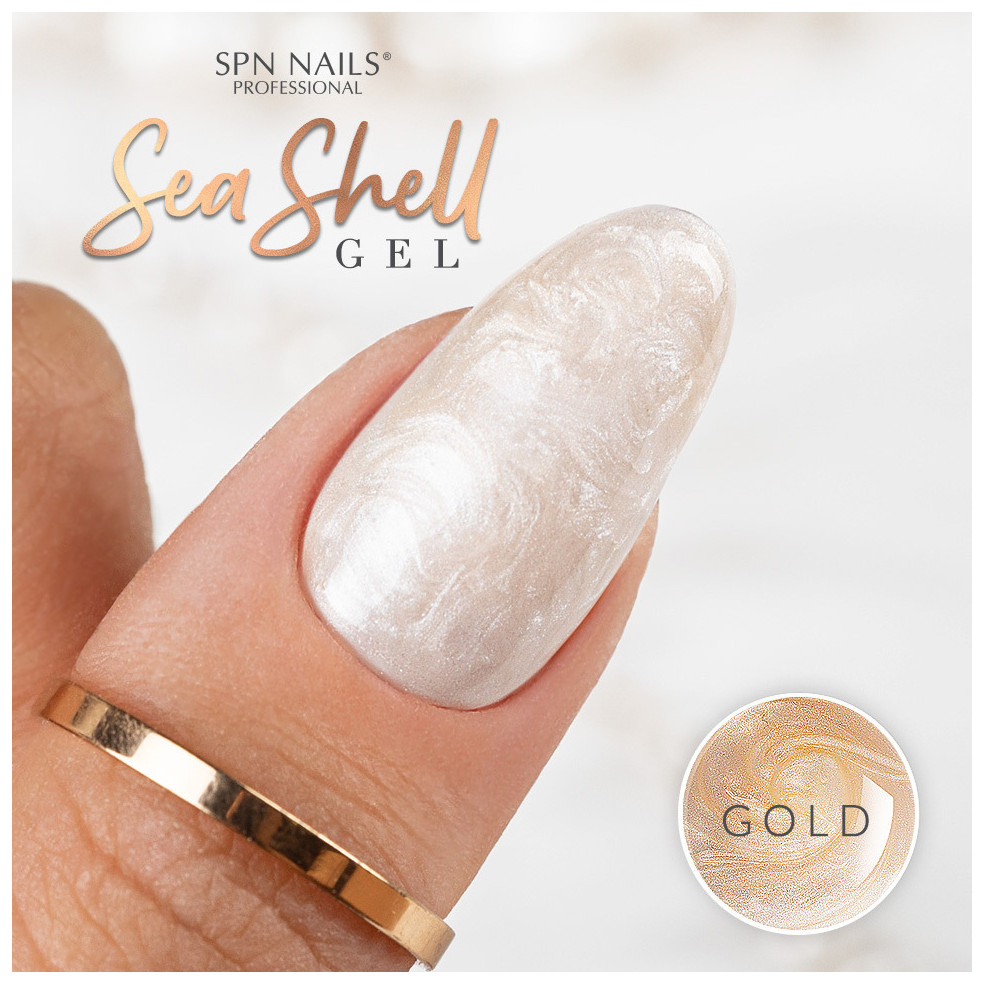 SeaShell Gel Gold 5g