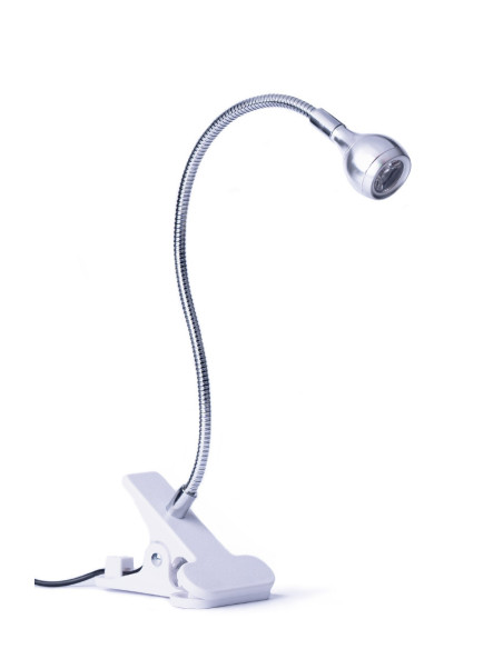 Lampka biurkowa UV LED 5W Silver