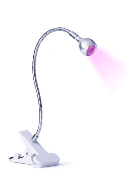 Lampka biurkowa UV LED 5W Silver