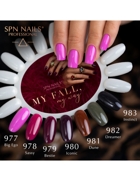 Lakier hybrydowy 980 Iconic UV LaQ 8ml