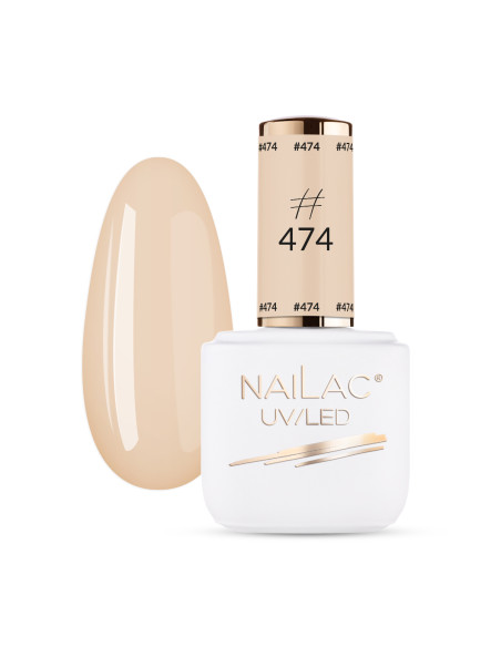 #474 Lakier hybrydowy NaiLac 7ml