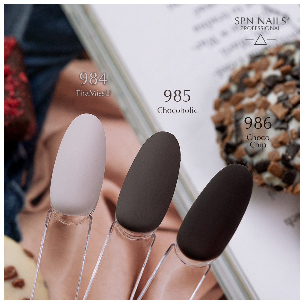 Lakier hybrydowy 986 Choco Chip UV...