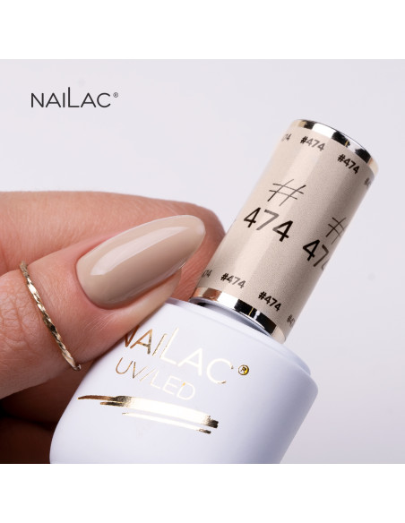 #474 Lakier hybrydowy NaiLac 7ml