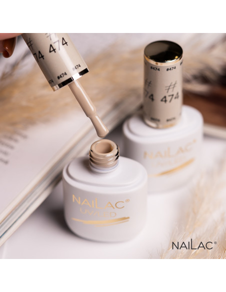 #474 Lakier hybrydowy NaiLac 7ml