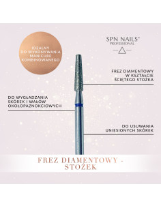 Frez diamentowy - Stożek