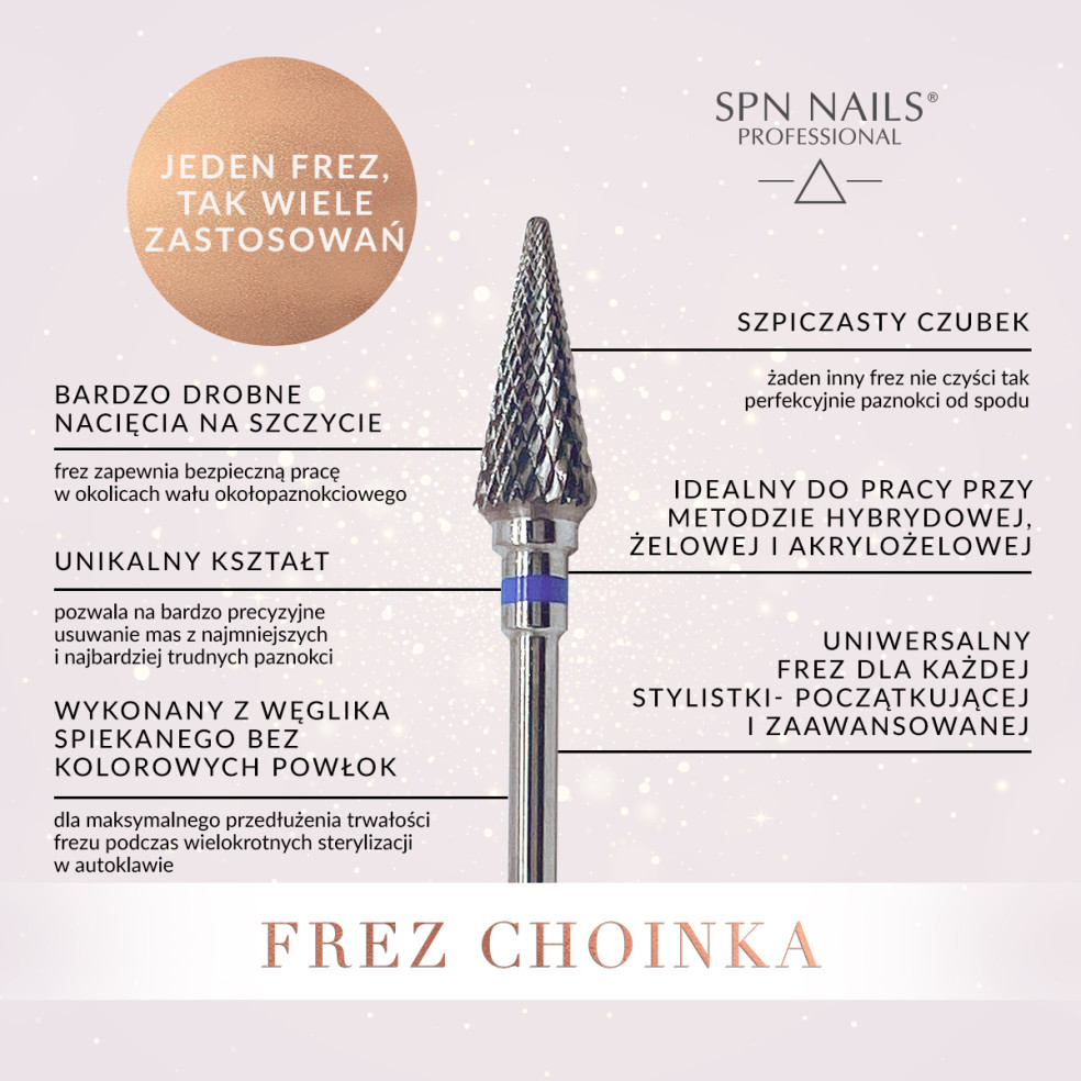 Frez Choinka - SPN Nails