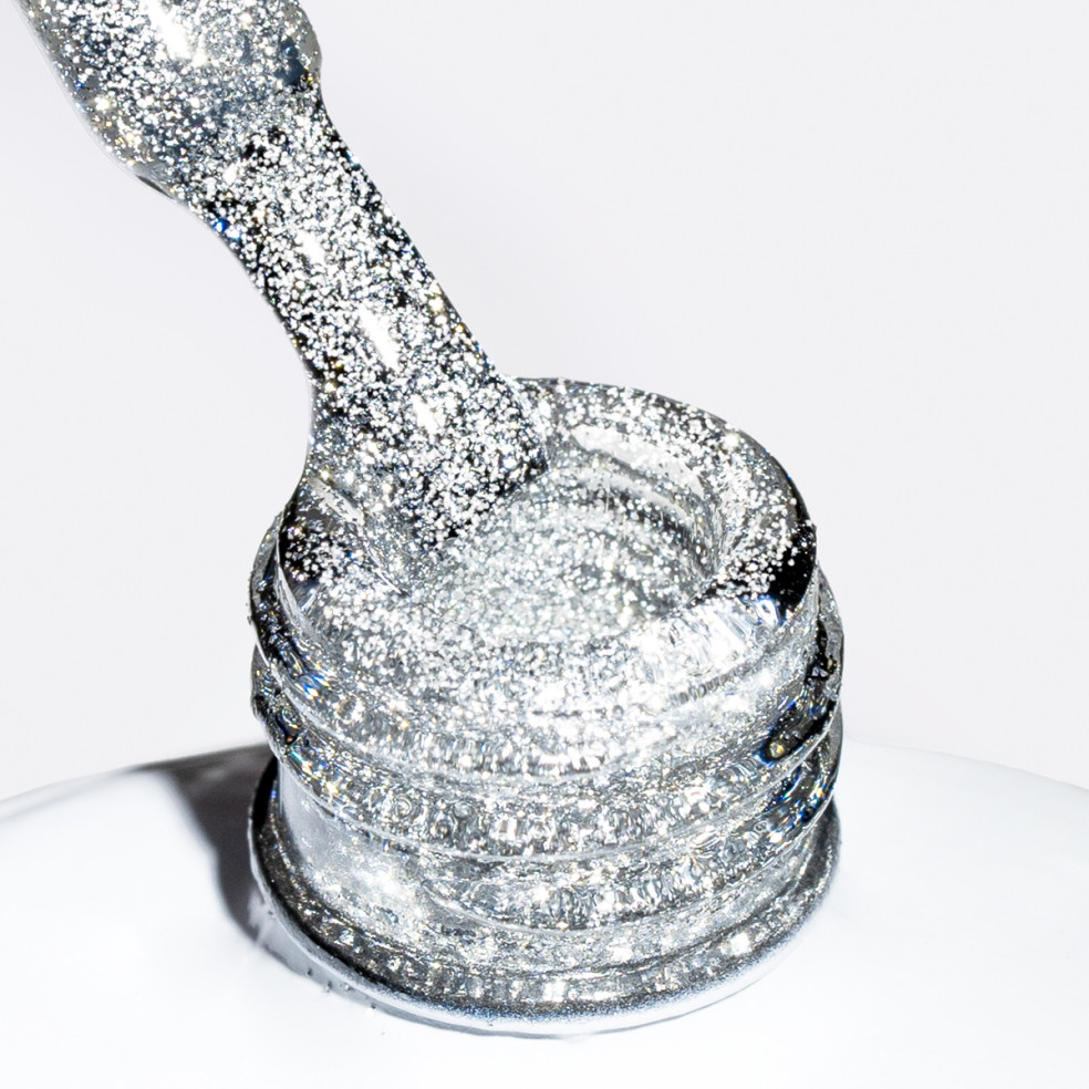 Hybrid top coat Flash Silver Top 7ml...