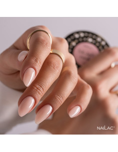 słoiczek z żelem do przedłużania paznokci TiX-Jelly Nude NaiLac 15g 2