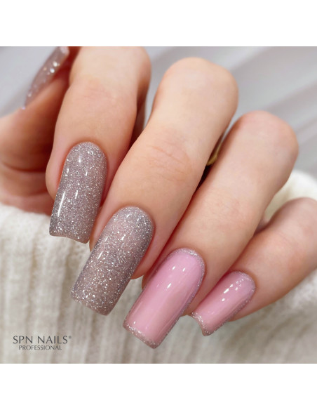 Lakier hybrydowy 946 Silver Shine UV LaQ 8ml