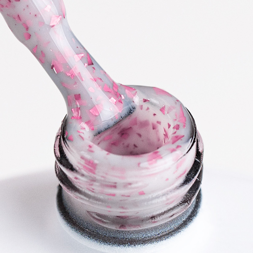 Baza kauczukowa Glammy Base Milk&Pink... Baza kauczukowa Glammy Base Milk&Pink...