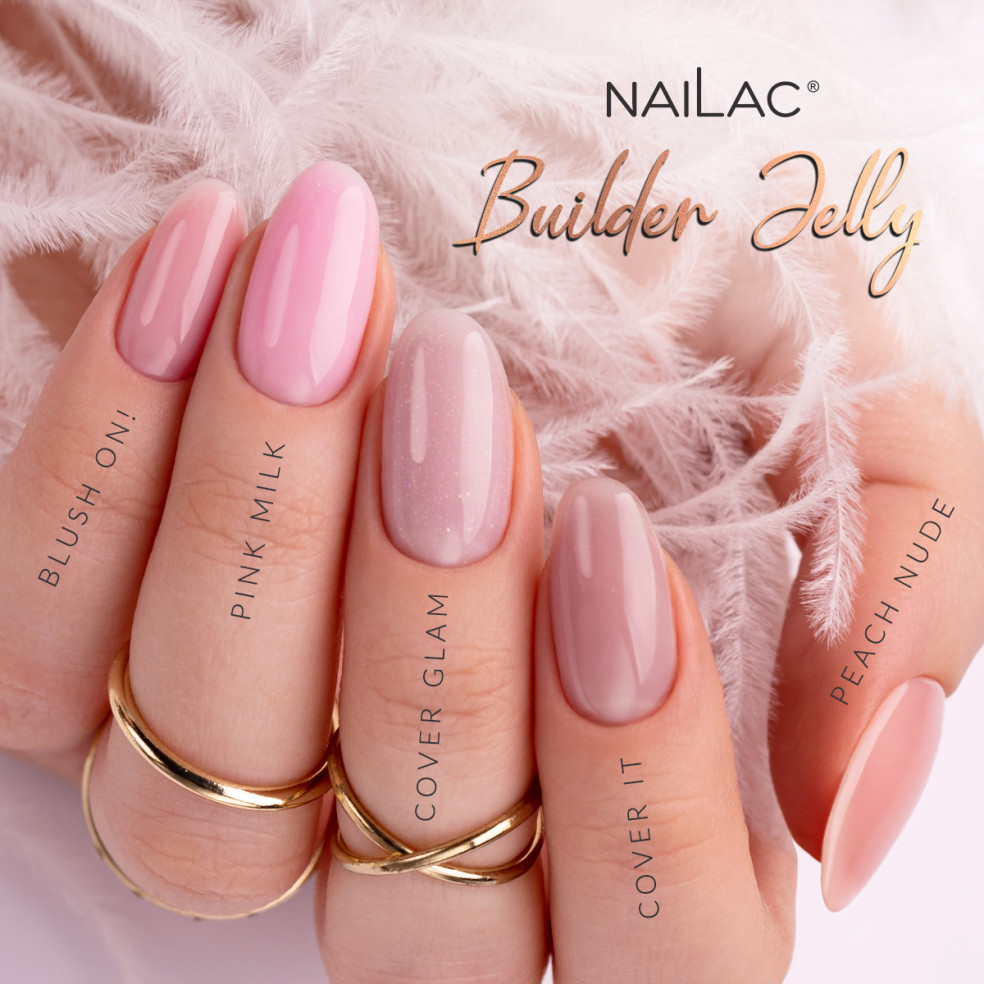 Builder Jelly Peach Nude NaiLac 50g