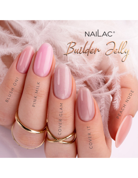 Builder Jelly Peach Nude NaiLac 50g