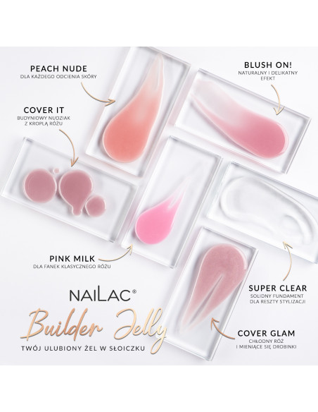 Builder Jelly Super Clear NaiLac 50g