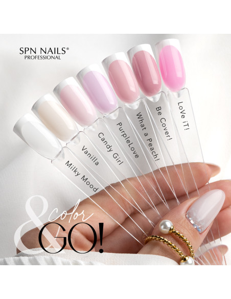 Rubber Base COLOR & GO! Milky Mood 10ml
