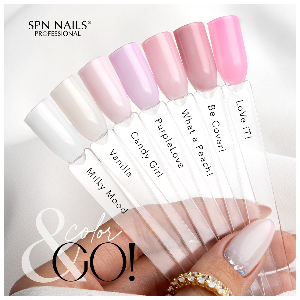 Rubber Base COLOR & GO! Milky Mood 10ml Rubber Base COLOR & GO! Milky Mood 10ml