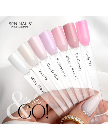 Rubber Base COLOR & GO! Candy Girl 10ml