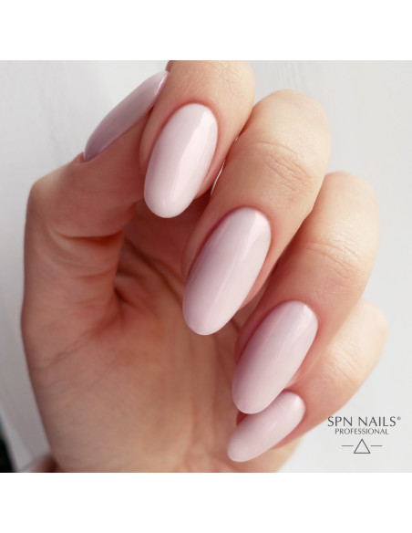 Stylizacja wykonana za pomocą bazy kauczukowej Rubber Base Color & Go w kolorze jasnego różu Cotton Candy