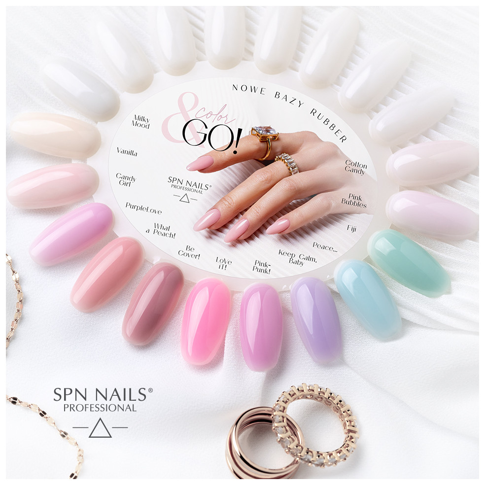Rubber Base COLOR & GO! Pink Bubbles... Rubber Base COLOR & GO! Pink Bubbles...