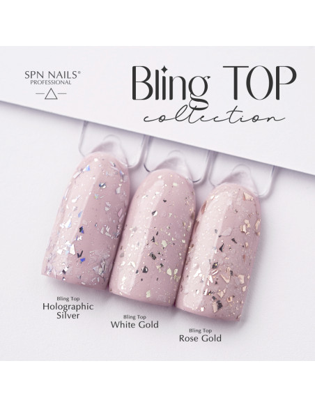 Bling TOP Holographic Silver UV LaQ 10ml