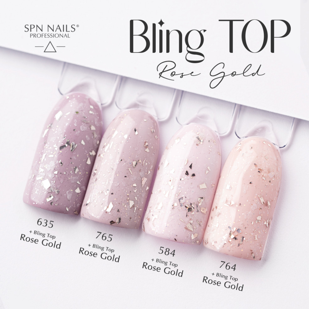 Bling TOP Rose Gold UV LaQ 10ml