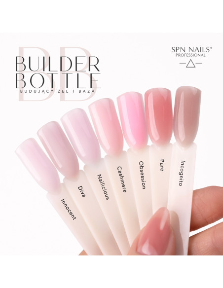 SPN Nails - Żel w butelce Builder Bottle Pure 10ml