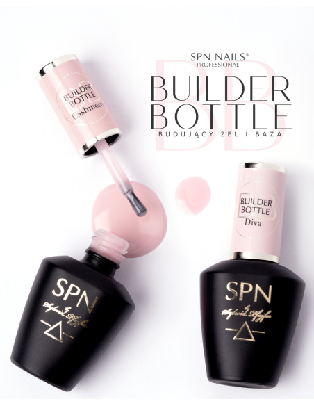 SPN Nails - Żel w butelce Builder Bottle Pure 10ml
