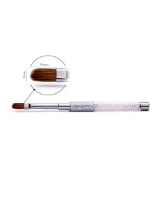 Pędzelek #8 Oval Nails Professional PRO Brush