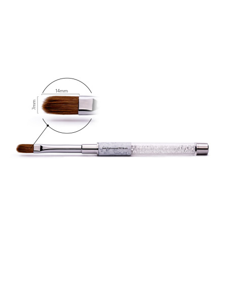 Pędzelek #8 Oval Nails Professional PRO Brush Pędzelek #8 Oval Nails Professional PRO Brush