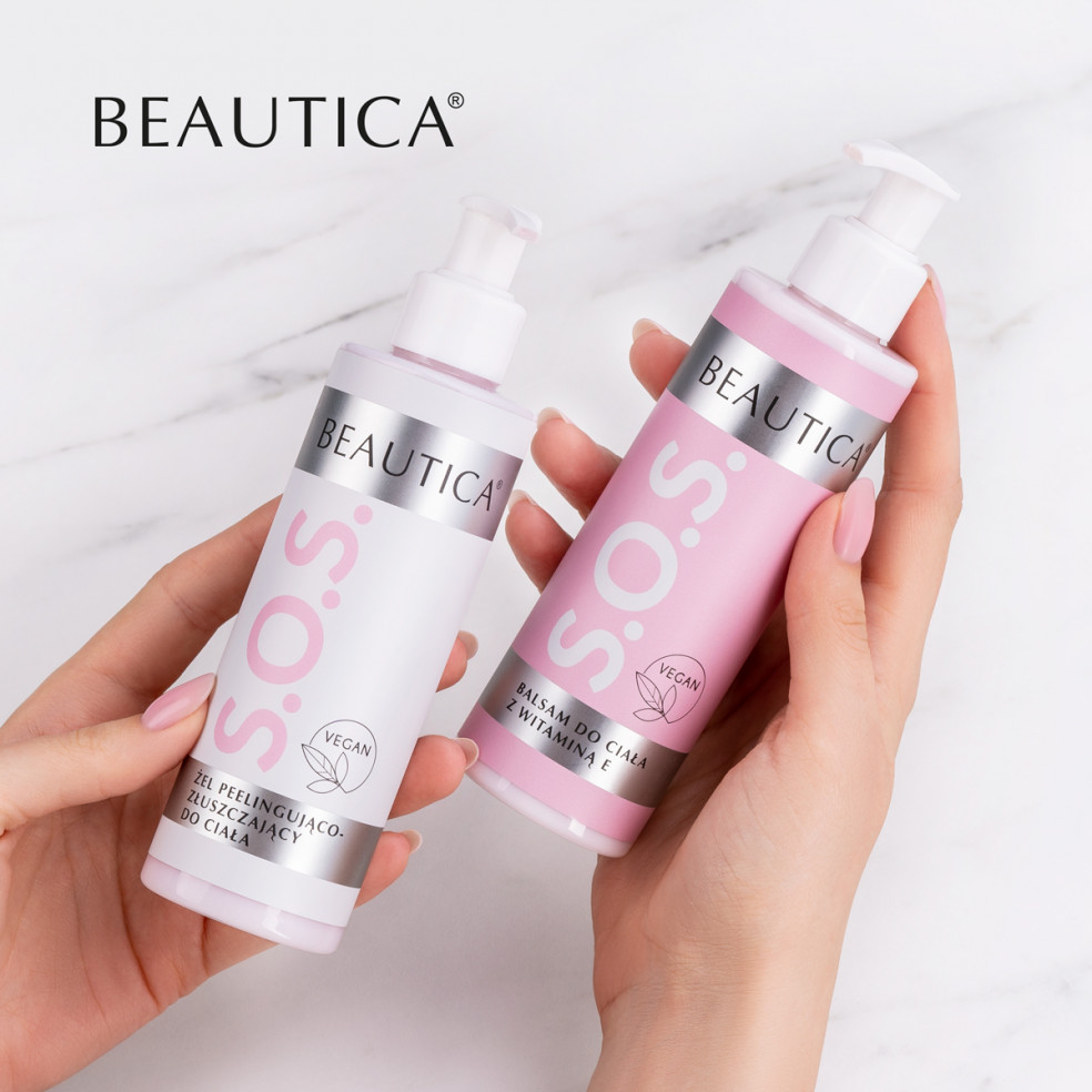 S.O.S. set - body lotion and peeling...