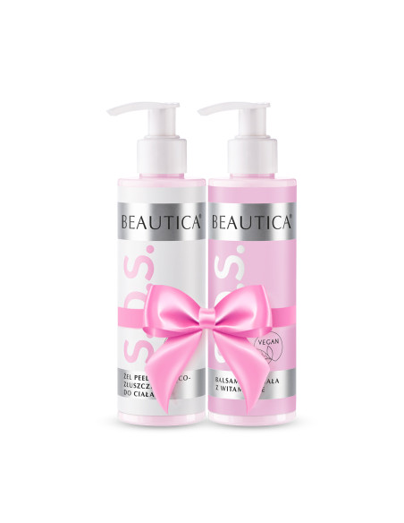 Zestaw S.O.S. - balsam i żel peelingujący 200ml