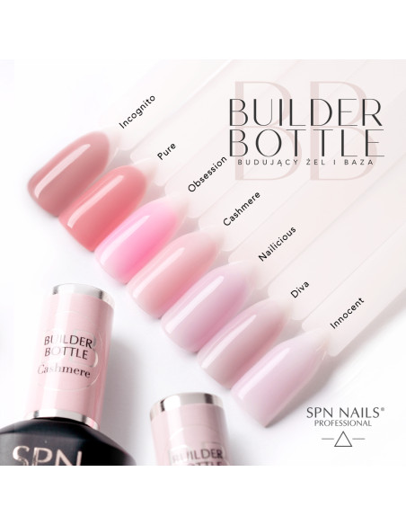 SPN Nails - Żel w butelce Builder Bottle Pure 10ml