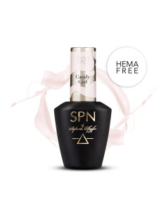 Butelka z bazą kauczukową Rubber Base Color & Go w kolorze pudrowego różu Candy Girl