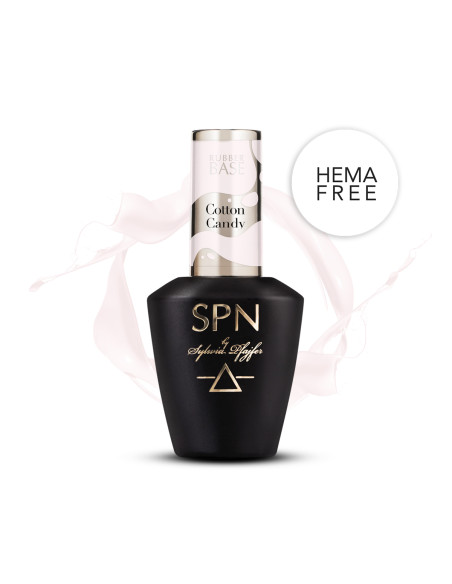 Butelka z bazą kauczukową Rubber Base Color & Go w kolorze rozbielonego różu Cotton Candy