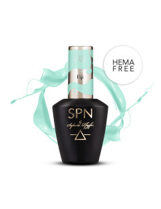 Butelka z bazą kauczukową Rubber Base Color & Go w kolorze miętowym zielonym