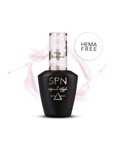 Butelka z bazą kauczukową Rubber Base Color & Go w kolorze różowym Pink Bubbles